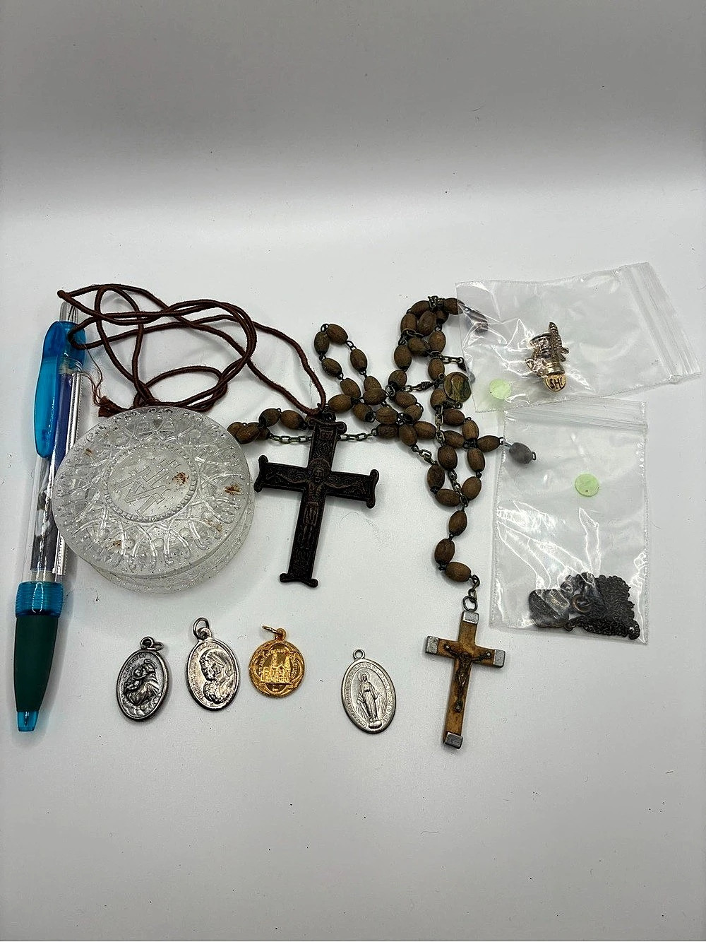 Assorted Religious Cross Jewelry Lot